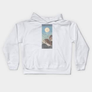 Quail by Ohara Koson Kids Hoodie